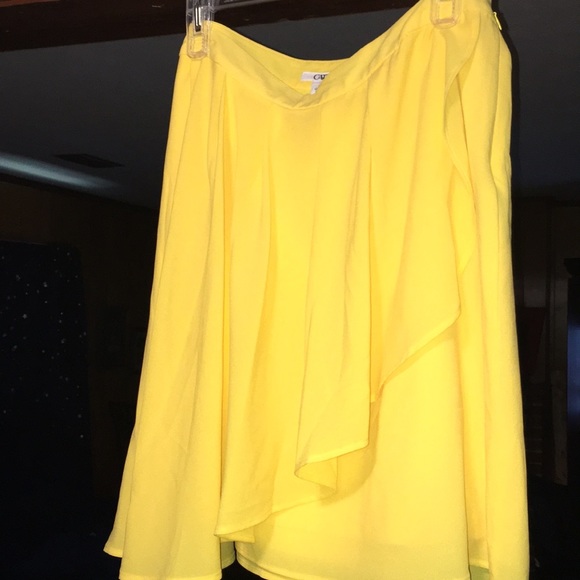 Cato Yellow Skirt - Picture 9 of 9